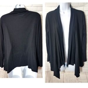 Rolla Coster Black Open Cardigan Sweater